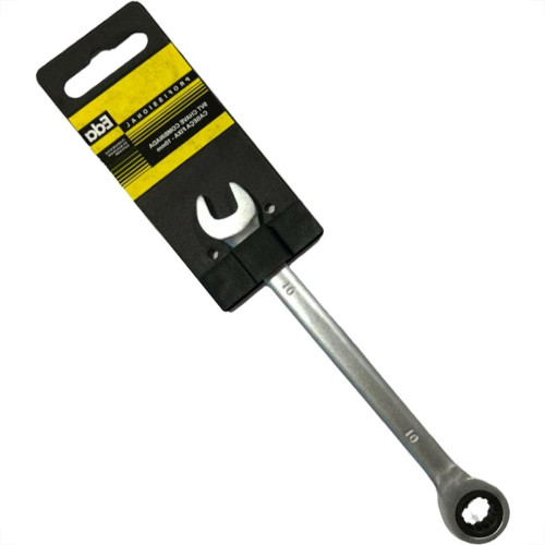 Chave Combinada Eda Catracada Fixa Cromo Vanadio 10Mm - 9Vt Chave Combinada Eda Catracada Fixa Cromo Vanadio 10Mm - 9Vt