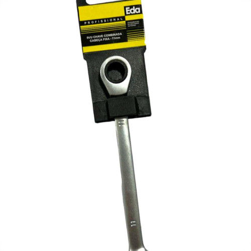 Chave Combinada Eda Catracada Fixa Cromo Vanadio 11Mm - 9Vu Chave Combinada Eda Catracada Fixa Cromo Vanadio 11Mm - 9Vu