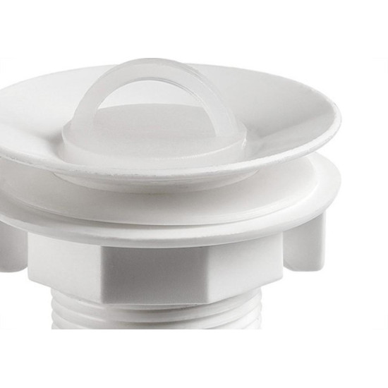 Valvula Pia Plastica Primafer Branca - Kit C/12 Pecas