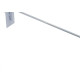 Gancho Para Painel Ms Branco 4,5Mmx15Cm - Kit C/25 Pecas