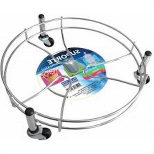 Suporte Para Botijao De Gas Duler Cromado Com Rodizio Suporte Para Botijao De Gas Duler Cromado Com Rodizio