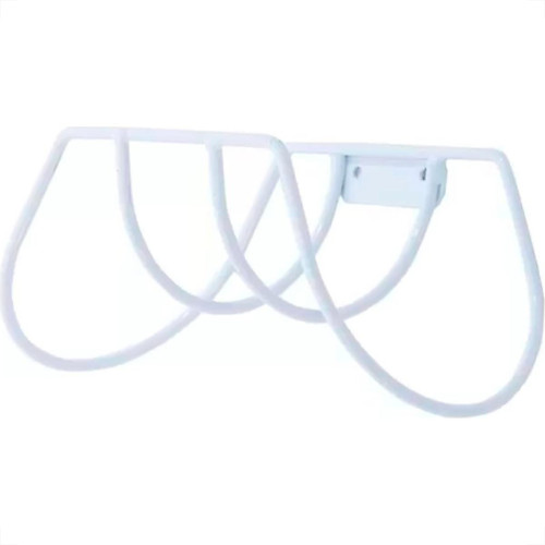 Suporte Para Mangueira Duler Meia Lua Epox Branco Suporte Para Mangueira Duler Meia Lua Epox Branco