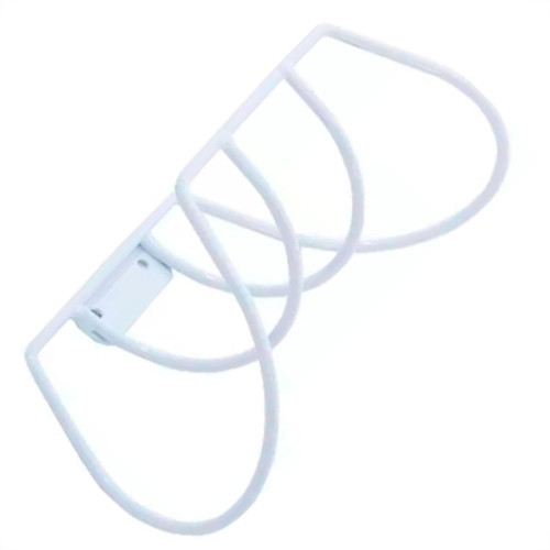 Suporte Para Mangueira Duler Meia Lua Epox Branco Suporte Para Mangueira Duler Meia Lua Epox Branco