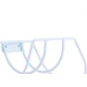 Suporte Para Mangueira Duler Meia Lua Epox Branco Suporte Para Mangueira Duler Meia Lua Epox Branco