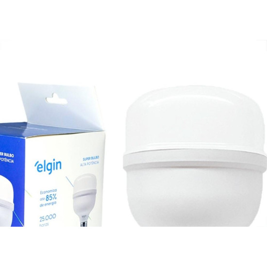 Lampada Led Alta Potencia Elgin 50W. 4000Lm Bivolt 6500K. - E27 Lampada Led Alta Potencia Elgin 50W. 4000Lm Bivolt 6500K. - E27