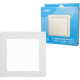 Plafon Led Sobrepor Elgin Quadrado 18W. 1440Lm. 6500K. Bivolt Branco Plafon Led Sobrepor Elgin Quadrado 18W. 1440Lm. 6500K. Bivolt Branco