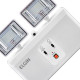 Luminaria De Emergencia Elgin Com Blocos De Led Autonomos 2000Lm Bivolt Luminaria De Emergencia Elgin Com Blocos De Led Autonomos 2000Lm Bivolt
