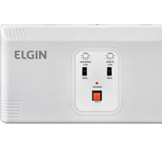 Luminaria De Emergencia Elgin Com Blocos De Led Autonomos 2000Lm Bivolt Luminaria De Emergencia Elgin Com Blocos De Led Autonomos 2000Lm Bivolt