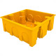 Caixinha De Luz Pvc Ivasa Amarela Orelha Pvc 4X4 - Kit C/50 Pecas Caixinha De Luz Pvc Ivasa Amarela Orelha Pvc 4X4 - Kit C/50 Pecas