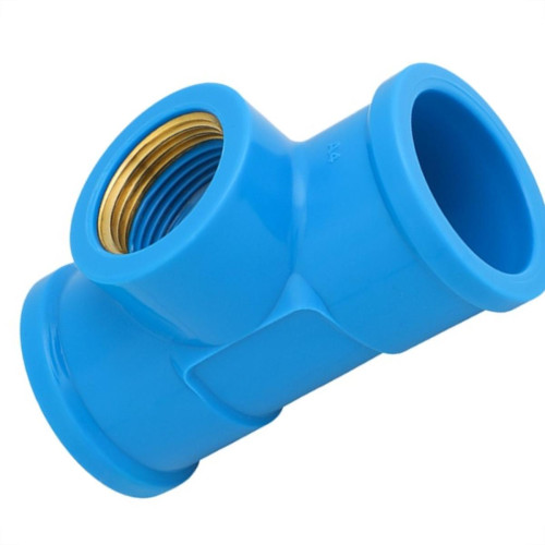 Te Azul Com Bucha De Latao Krona 20X1/2'' - Kit C/20 Pecas