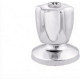 Acabamento Para Registro Metrox 3393 - C-50 - 1.1/2'' Canopla Abs Cromado