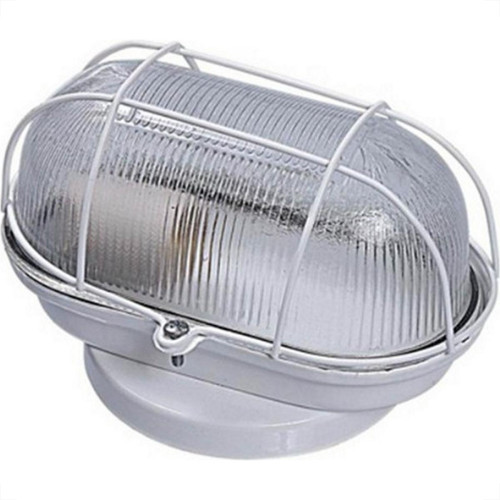 Luminaria Tartaruga Chapa Oval Branca Luminaria Tartaruga Chapa Oval Branca