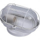 Luminaria Tartaruga Chapa Oval Branca Luminaria Tartaruga Chapa Oval Branca