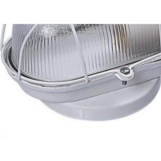 Luminaria Tartaruga Chapa Oval Branca Luminaria Tartaruga Chapa Oval Branca