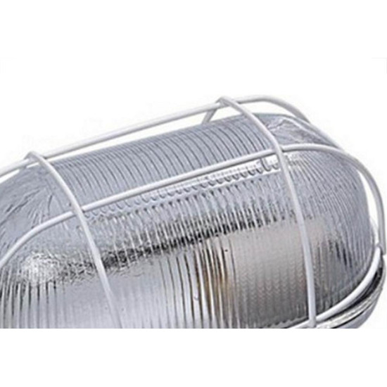 Luminaria Tartaruga Chapa Oval Branca Luminaria Tartaruga Chapa Oval Branca