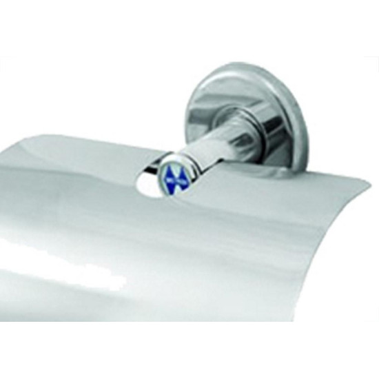 Acessorio Wc Metrox Papeleira Com Tampa Junior