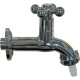 Torneira Jardim Metal Cromada Metrox 1130 Longa - C-33 - 1/2'' - Lite - 1/4 Volta