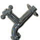 Torneira Jardim Metal Cromada Metrox 1130 Longa - C-33 - 1/2'' - Lite - 1/4 Volta