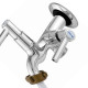 Torneira Maquina De Lavar/Tanque Metal Metrox 1428 - C-60 Lite Cromada 1/2'' - 1/4 Volta