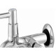 Torneira Maquina De Lavar/Tanque Metal Metrox 1428 - C-60 Lite Cromada 1/2'' - 1/4 Volta