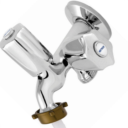 Torneira Maquina De Lavar/Tanque Metal Metrox 1428 - C-50 Lite -1/2'' X 3/4'' X 3/4'' Cromada Torneira Maquina De Lavar/Tanque Metal Metrox 1428 - C-50 Lite -1/2'' X 3/4'' X 3/4'' Cromada