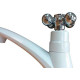 Torneira Lavatorio Abs Metrox 1194 - W-33 Mesa 1/4 Volta Branca