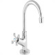 Torneira Bica Movel Lavatorio Metal Com Bica Abs Metrox 2190 - C-33 - 1/4 Volta Cromada