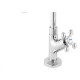 Torneira Bica Movel Lavatorio Metal Com Bica Abs Metrox 2190 - C-33 - 1/4 Volta Cromada