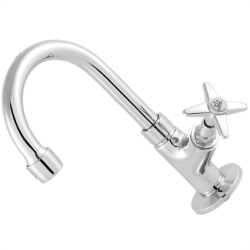 Torneira Bica Movel Lavatorio Metal Com Bica Abs Metrox 2190 - C-23 Lite Cromada