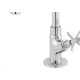 Torneira Bica Movel Lavatorio Metal Com Bica Abs Metrox 2190 - C-23 Lite Cromada