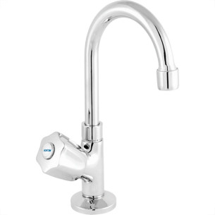 Torneira Bica Movel Lavatorio Metal Com Bica Abs Metrox 2190 - C-50 Lite Cromada