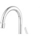 Torneira Bica Movel Lavatorio Metal Com Bica Abs Metrox 2190 - C-60 Lite 1/4 Volta Cromada Torneira Bica Movel Lavatorio Metal Com Bica Abs Metrox 2190 - C-60 Lite 1/4 Volta Cromada
