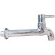 Torneira Pia Parede Metal Metrox 1158 - C-60 - Abs - 1/4 Volta Cromada