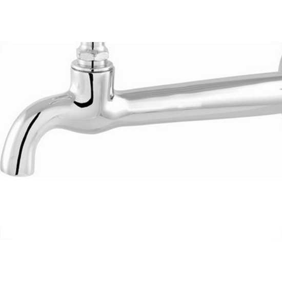 Torneira Pia Parede Metal Metrox 1158 - C-33 - Lite Torneira Pia Parede Metal Metrox 1158 - C-33 - Lite