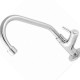 Torneira Bica Movel Pia Mesa Metal Com Bica Abs Metrox 2191 - C-60 - Cromada - 1/4 Volta