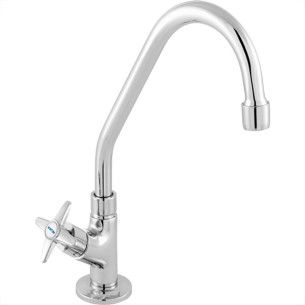Torneira Bica Movel Pia Mesa Metal Com Bica Abs Metrox 2191 - C-23 Lite
