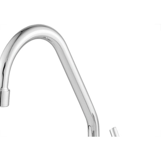 Torneira Bica Movel Pia Mesa Metal Com Bica Abs Metrox 2191 - C-60 Lite - 1/4 Volta Torneira Bica Movel Pia Mesa Metal Com Bica Abs Metrox 2191 - C-60 Lite - 1/4 Volta