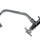 Torneira Bica Movel Pia Parede Metal Com Bica Abs Metrox 2060 - C-23 Lite Cromada Torneira Bica Movel Pia Parede Metal Com Bica Abs Metrox 2060 - C-23 Lite Cromada