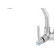 Torneira Bica Movel Pia Parede Metal Com Bica Abs Metrox 2060 - C-60 Lite - 1/4 Volta Cromada