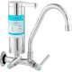 Torneira Bica Movel Filtro Metal Parede Com Bica E Filtro Abs Metrox - C-72 - 1/4 Volta