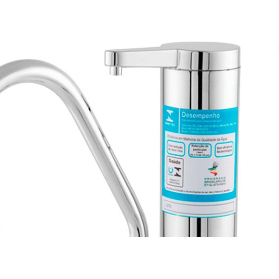 Torneira Bica Movel Filtro Metal Parede Com Bica E Filtro Abs Metrox - C-33 Torneira Bica Movel Filtro Metal Parede Com Bica E Filtro Abs Metrox - C-33