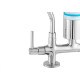 Torneira Bica Movel Filtro Metal Mesa Com Bica E Filtro Abs Metrox - C-72 - 1/4 Volta Torneira Bica Movel Filtro Metal Mesa Com Bica E Filtro Abs Metrox - C-72 - 1/4 Volta