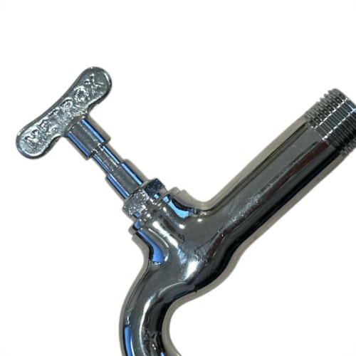 Torneira Tanque.Metal Metrox 1126 - 1/2'' Cromada