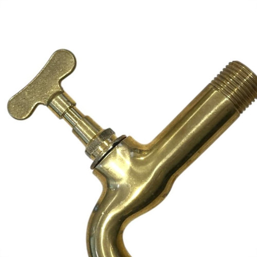 Torneira Tanque.Metal Metrox 1126 - 1/2'' Amarela