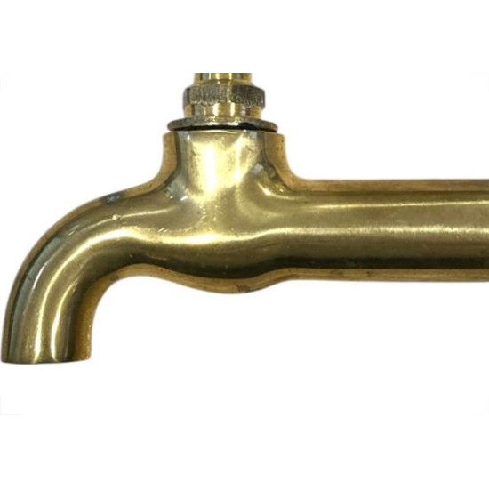 Torneira Tanque.Metal Metrox 1126 - 1/2'' Amarela