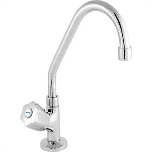 Torneira Bica Movel Pia Mesa Metal Com Bica Abs Metrox 2191 - C-50 Lite