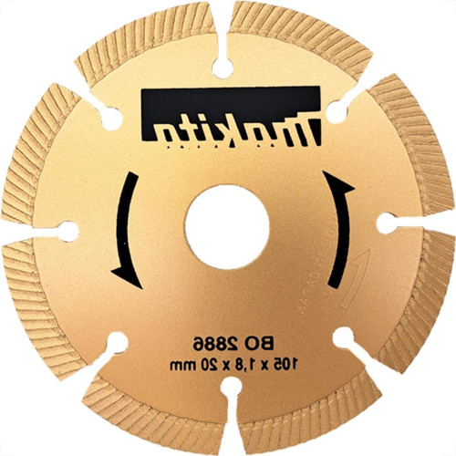Disco Diamantado Makita Segmentado Ouro Seco 105Mm - B02886 Disco Diamantado Makita Segmentado Ouro Seco 105Mm - B02886