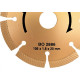 Disco Diamantado Makita Segmentado Ouro Seco 105Mm - B02886 Disco Diamantado Makita Segmentado Ouro Seco 105Mm - B02886
