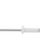 Rebite Rebitop Aluminio Branco Repuxo R-310 Milheiro