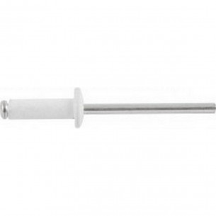 Rebite Rebitop Aluminio Branco Repuxo R-312 Milheiro